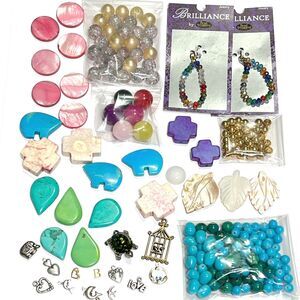 Jewelry Making Supplies Beads Glass Stone Metal Charms Variety Craft Colorful